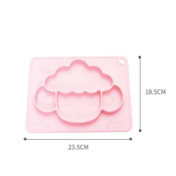 Cute Silicone Sucker Licking Pad Pet Bowl